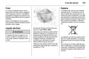 Opel-Zafira-B-manuale-del-proprietario page 166 min