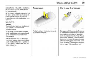 Opel-Zafira-B-manuale-del-proprietario page 30 min