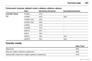 Opel-Zafira-B-navod-k-obsludze page 266 min