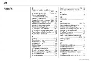 manual--Opel-Zafira-B-navod-k-obsludze page 275 min