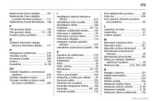 manual--Opel-Zafira-B-navod-k-obsludze page 276 min