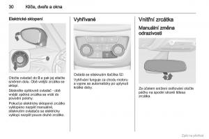 Opel-Zafira-B-navod-k-obsludze page 31 min