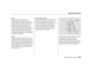 Honda-Civic-VII-manuel-du-proprietaire page 256 min