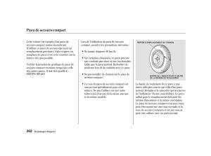 Honda-Civic-VII-manuel-du-proprietaire page 261 min