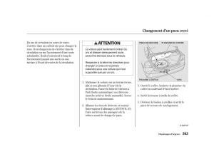 Honda-Civic-VII-manuel-du-proprietaire page 262 min