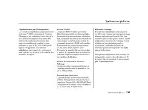 Honda-Civic-VII-manuel-du-proprietaire page 298 min