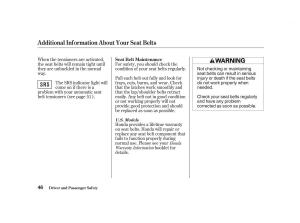 Honda-Civic-VII-owners-manual page 45 min