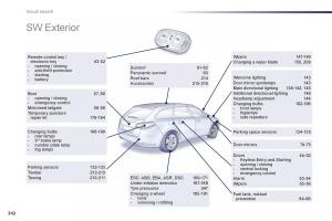Peugeot-508-owners-manual page 344 min