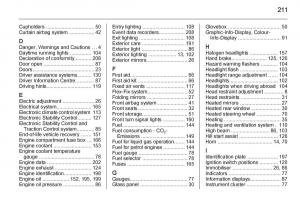 Opel-Adam-owners-manual page 213 min