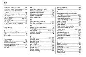 Opel-Adam-owners-manual page 214 min