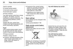 Opel-Adam-owners-manual page 22 min