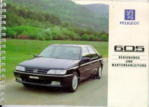 Peugeot-605-instrukcja-obslugi page 1 min