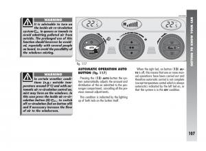 instrukcja-obsługi-Alfa-Romeo-147-Alfa-Romeo-147-owners-manual page 108 min