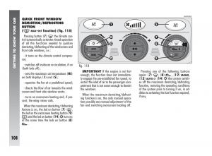 instrukcja-obsługi-Alfa-Romeo-147-Alfa-Romeo-147-owners-manual page 109 min