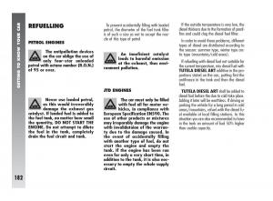 instrukcja-obsługi-Alfa-Romeo-147-Alfa-Romeo-147-owners-manual page 183 min