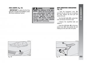 Alfa-Romeo-147-owners-manual page 216 min