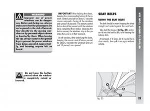 Alfa-Romeo-147-GTA-owners-manual page 26 min