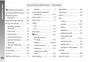 Alfa-Romeo-147-GTA-owners-manual page 275 min