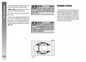 Alfa-Romeo-156-owners-manual page 273 min