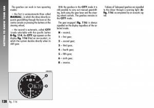 Alfa-Romeo-156-GTA-owners-manual page 129 min