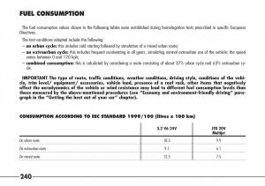 Alfa-Romeo-166-owners-manual page 241 min