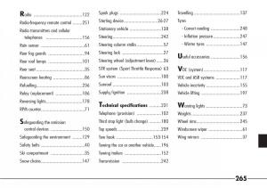 Alfa-Romeo-166-owners-manual page 266 min