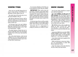 Alfa-Romeo-GT-owners-manual page 178 min
