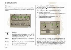 Lancia-Dedra-owners-manual page 29 min