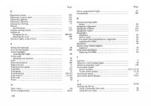 Lancia-Dedra-owners-manual page 160 min