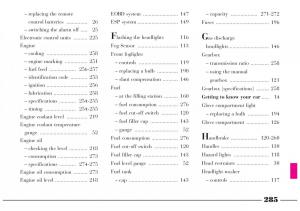 Lancia-Lybra-owners-manual page 286 min