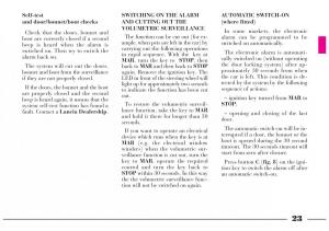Lancia-Lybra-owners-manual page 24 min