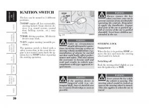 Lancia-Musa-owners-manual page 21 min