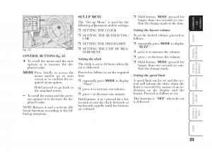 Lancia-Musa-owners-manual page 24 min