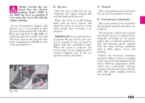 instrukcja-obsługi-Lancia-Thesis-Lancia-Thesis-owners-manual page 184 min