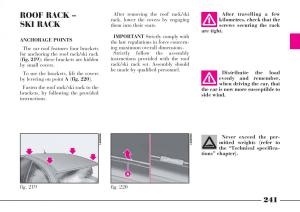 instrukcja-obsługi-Lancia-Thesis-Lancia-Thesis-owners-manual page 242 min