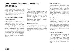 instrukcja-obsługi-Lancia-Thesis-Lancia-Thesis-owners-manual page 261 min