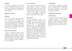 instrukcja-obsługi-Lancia-Thesis-Lancia-Thesis-owners-manual page 262 min