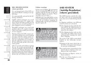 Lancia-Ypsilon-owners-manual page 83 min