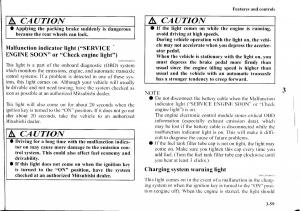 Mitsubishi-Outlander-I-1-owners-manual page 135 min