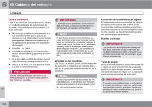Volvo-C30-manual-del-propietario page 222 min