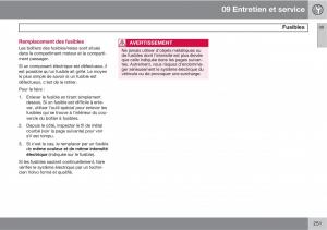 Volvo-C30-manuel-du-proprietaire page 253 min