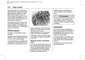 Opel-Karl-Bilens-instruktionsbog page 175 min