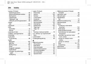 Opel-Karl-Bilens-instruktionsbog page 205 min