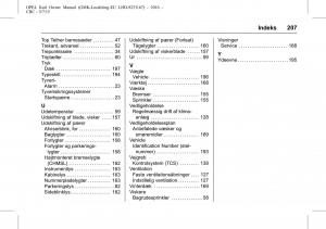 Opel-Karl-Bilens-instruktionsbog page 208 min