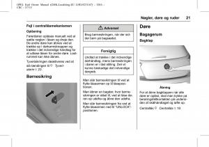 Opel-Karl-Bilens-instruktionsbog page 22 min