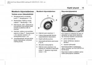 Opel-Karl-owners-manual page 16 min