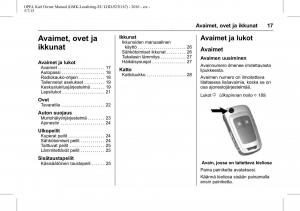 Opel-Karl-owners-manual page 18 min
