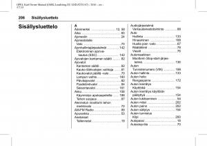 Opel-Karl-owners-manual page 207 min