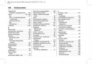 Opel-Karl-owners-manual page 209 min