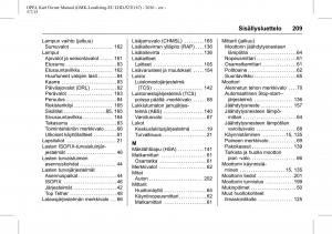 Opel-Karl-owners-manual page 210 min